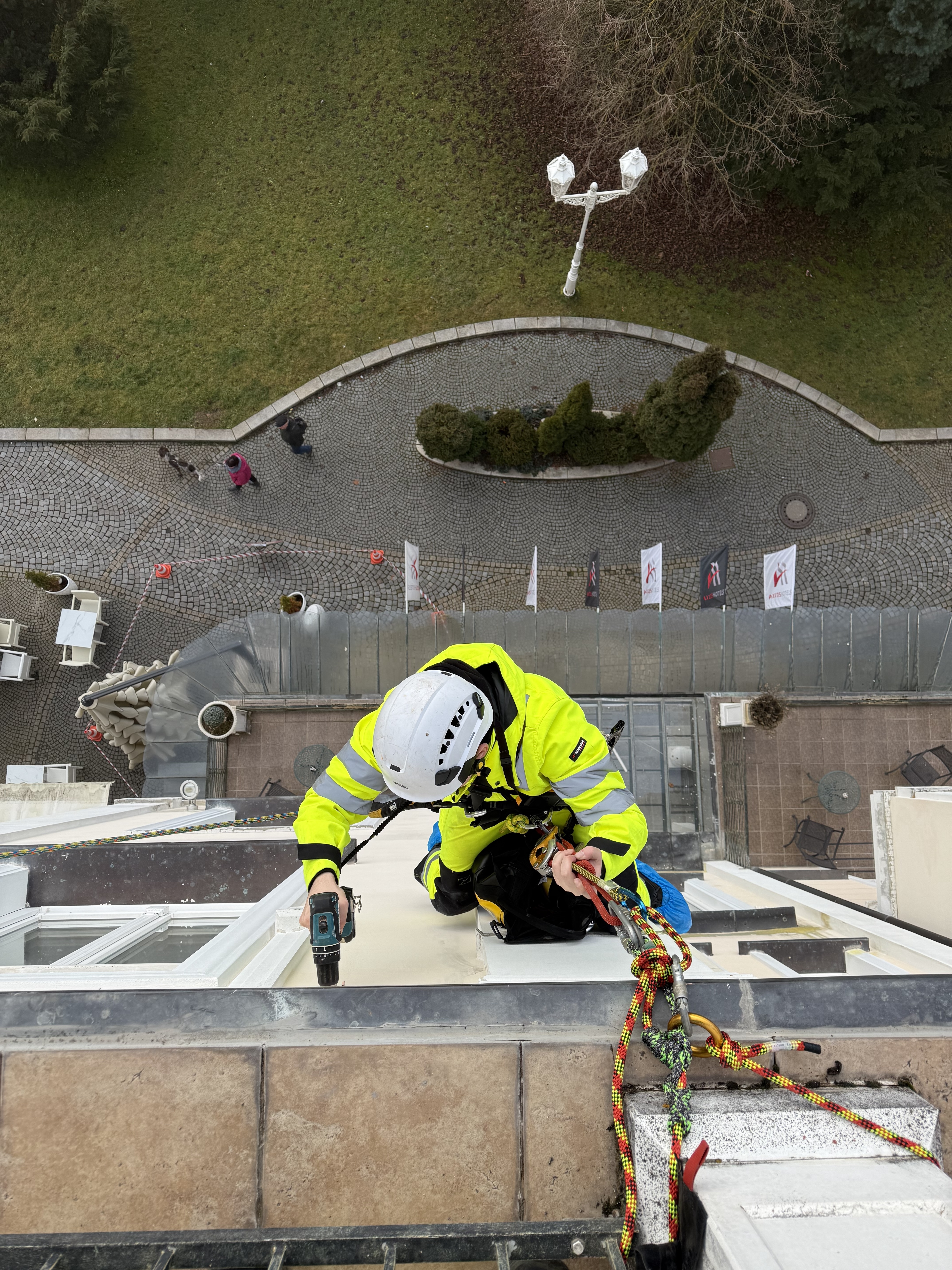 Obrázek montáže světla